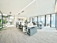 金融科技接待!匠心艺术打造6隔间30工位!双面采光·超低公摊