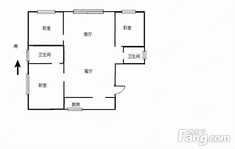 姜堰朗悦湾户型图图片