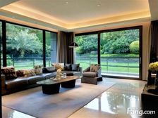 麓湖公园 区府旁 一手新房内转单位 送150方花园+双车位