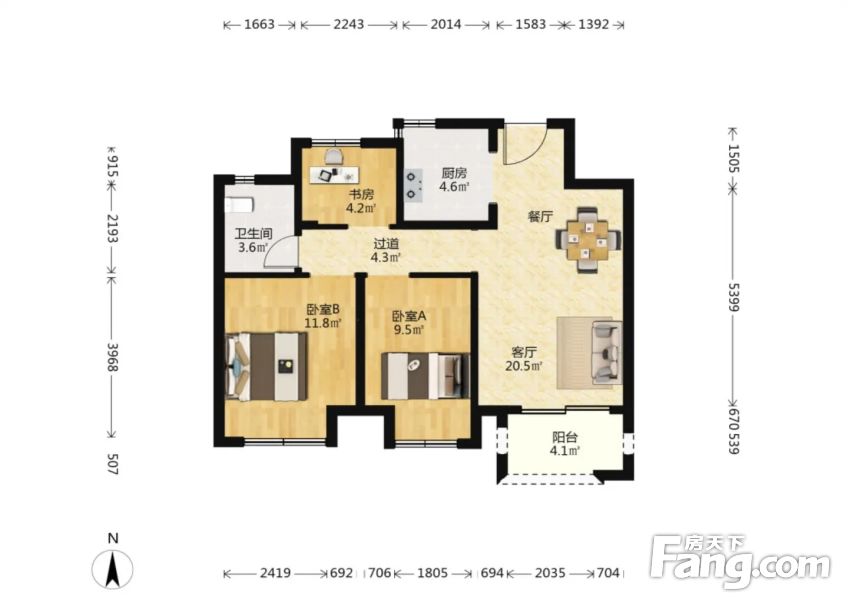 元锡东站旁 天一学府 融创·东方御园 全明户型 实景拍摄