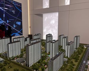亦庄经开区109平精装三居室、新房北京润府、紧邻地铁智能家具
