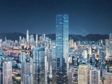 (装修标准6000㎡)观音桥地标豪宅,全玻璃幕墙,楼下双轻轨