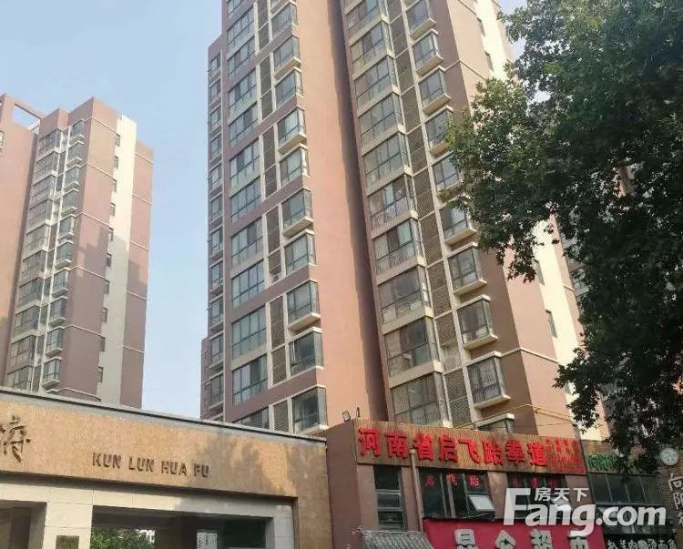 万达旁 昆仑华府 电梯双气大2房 94平90万,郑州中原中原万达昆仑华府