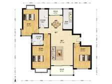 省税必看好房 明星小区 南北通大三房 小区中心位置 税费各付