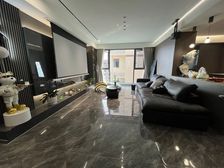 万达地铁旁 加洲国际房东豪装30万大横厅三房双卫 南北通透