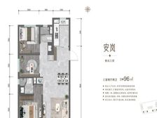 朝阳·中建星光里 96平3居 南北向简装修 着急出售