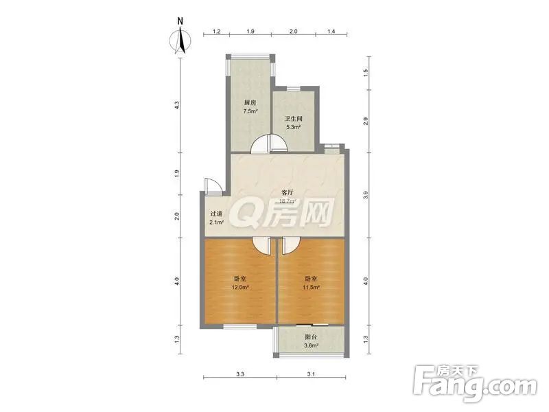 新安罗马花园 76.26平 71.7万出售 低于市场价30万