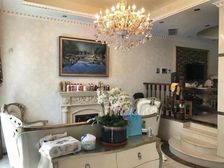 南六公路联排别墅 中间花园位置 不靠马路 豪华装修 带阁楼