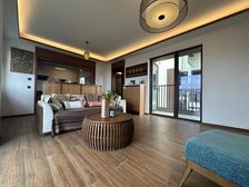 万科曼西缇,天空小院,87平赠送大花园大露台,可观景洪城!!