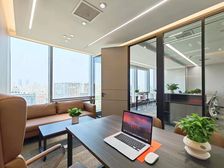 四川北路丨前海人寿金融大厦丨精装 400平带家具丨正对电梯口