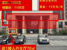临泉路与全椒路沿街独栋商业出售 年租70万
