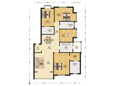 和乔丽晶:南北通透4室3卫.金鸡湖书包可用.高区景观湖景楼层