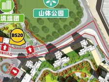 小区路口交汇处 八面风 百分百真实铺王