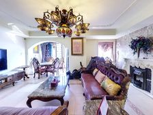 金海燕花园 复试顶楼带露台254平5居 豪华装修 视野无遮挡