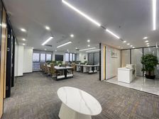 万达广场 楼下双地铁 带办公家具 电梯口位 4加1格局