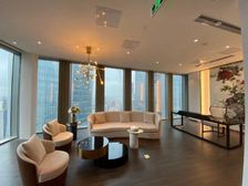 周大福金融中心 300方 豪装带全套家私 高层景观漂亮