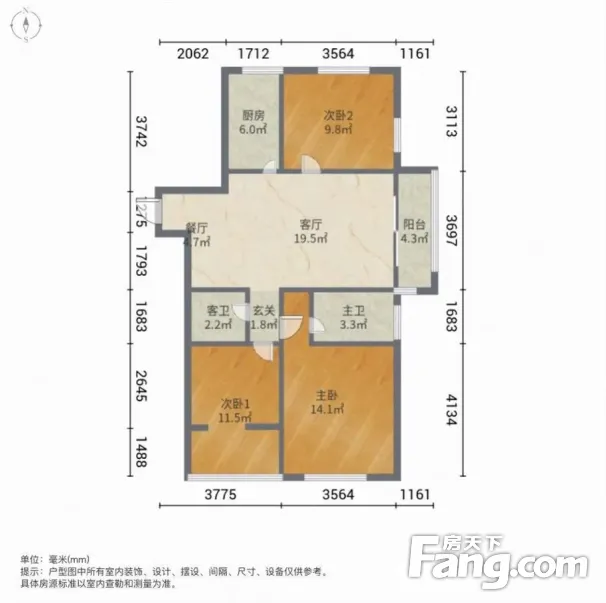 徐州枫林学府户型图图片