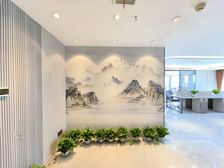 新地阿尔法 高层端户 正看江景 3个办公室 户型通透