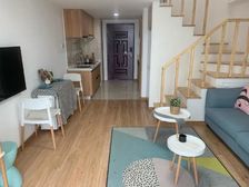 万象城旁 万象公馆 精装复式一室 送车位 民水电 朝南采光好