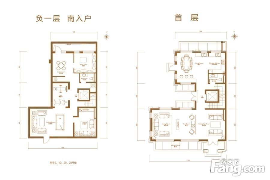 210平最完美户型图图片