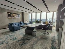 地铁口!智慧园豪华装修500平米朝南带隔间带全套家具!