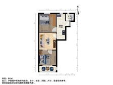 精装电梯房,2房带客厅边套全明,花园位置,近双地铁,置换诚售