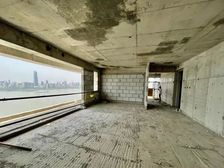 绿地海珀滨江 江景现房 稀缺一线江景大平层 纯毛坯交付