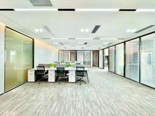 一手豪装方大城 468平带家私园区式办公环境