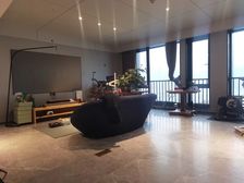 渝中万科翡翠都会 159平豪华装修三居 中层视野佳