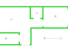 刘美丽推荐您中嘉 四楼 南北通透2室 精装修 77㎡ 88万