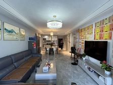 金盘世界城 滨江 京华 房 房子装修花了50多个 室内新