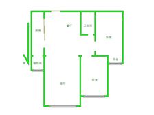 急售!华中假日山水华庭 精装两室 全明户型 随时看房