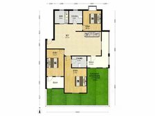 护城河畔领秀江南1楼带花园138平360万