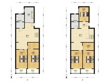 福泰温泉公寓 跃层 四室两卫 南北通透 带装修 私产满5年