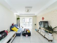 佳兆业君汇上品次顶层,采光观景好,双卧客厅朝南,南向面