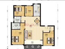 媛媛知心话:南侧是schllo玖玺城院系产品,落地窗宽厅