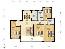 中建星光城市 4室2厅 142.24平