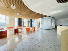 亚奥地铁口精装修办公接待会所 有燃气可做饭 落地飘窗