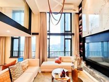 濠畔商厦南北两居室有钥匙户型方正采光好无遮挡