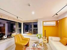 富华商贸大厦小2居安静舒适停车充足送地下室