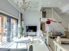 亿城天筑 南北复式3室2厅 豪华装修 花园洋房 阳台不计房本