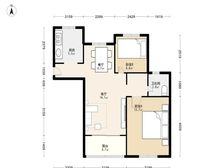 青浦徐泾北城精装两房 南北通透高层 满二税费低