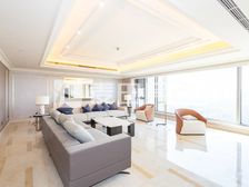 霄八直观朝阳公园全景,南排在售的大五居,4个套房的豪宅景观房