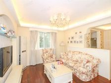 田园风格装修原始两卫,现改衣帽间小区独一套,双南厅南北通房型