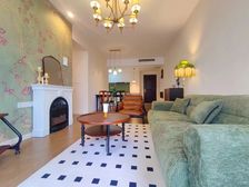 美式风格,看中庭静谧不临街价格可谈拎包入住