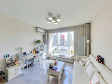 上泊爱蓝岛 精装2室 二环里,41中电梯小高层