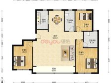 历城 融创文旅城云锦园 3室1厅 167.00㎡ 220万