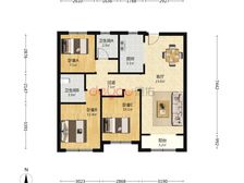 得房率高 商品住宅 双卫生间 有电梯 次新房 南向采光好