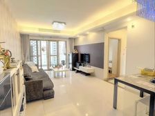 南向看小区中心花园且安静 中楼层景观开阔 景湖时代城 好谈