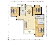 明日星城经典南北3房含70万车位 产权干净诚意出售 9号线口
